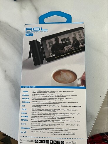 Diğer 5000 powerbank LIGHTNING OUTPUT