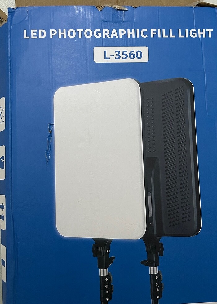 Led fiil light ışık foto video - Görsel 3