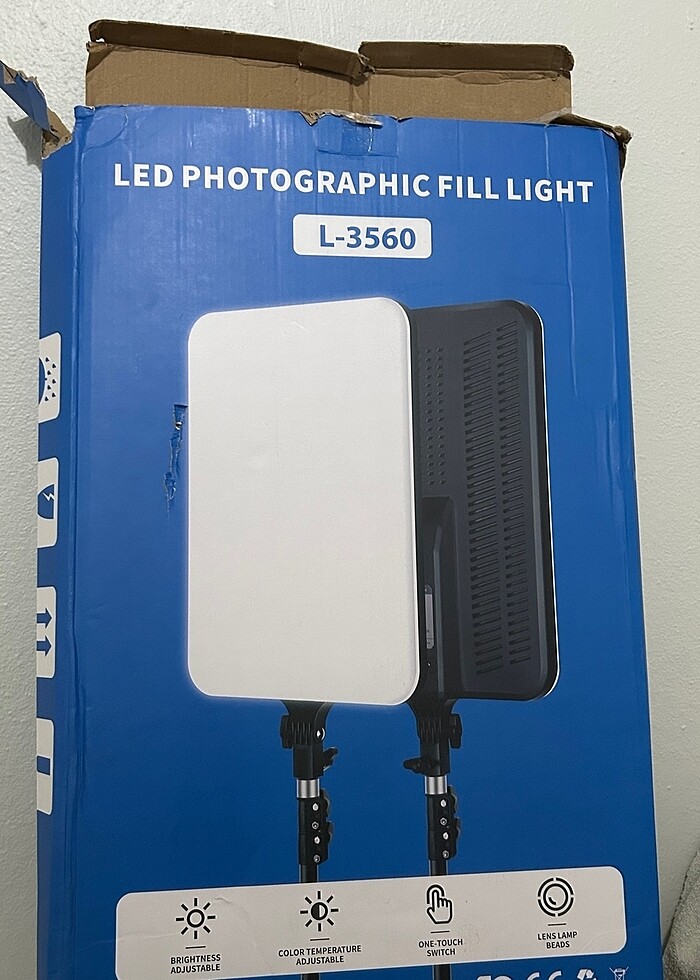 Led fiil light ışık foto video - Görsel 2