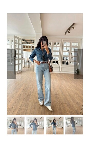 Denim kot gömlek
