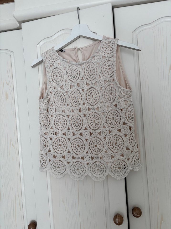 Dantel Detaylı Bluz - Görsel 4