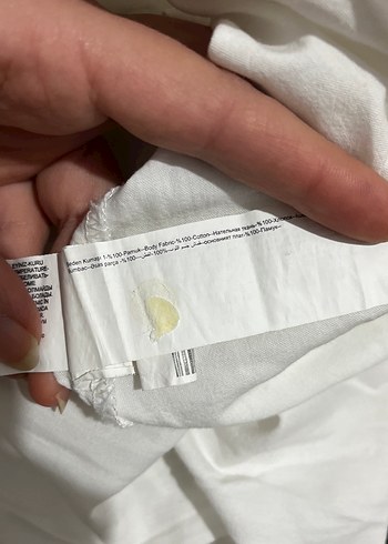 Kadın Beyaz balon Uzun Kollu Gömlek 100 de 100 Pamuk kumaş - Görsel 8