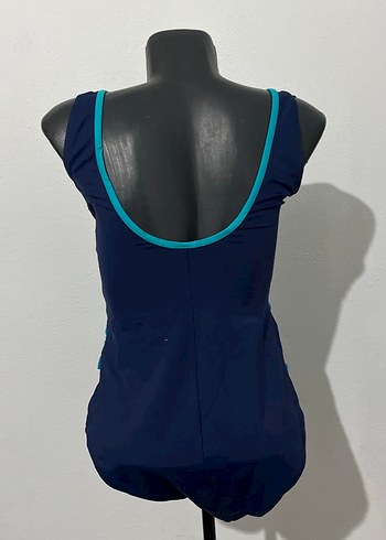 Kemer Detaylı Lacivert Mini Mayo - Görsel 4