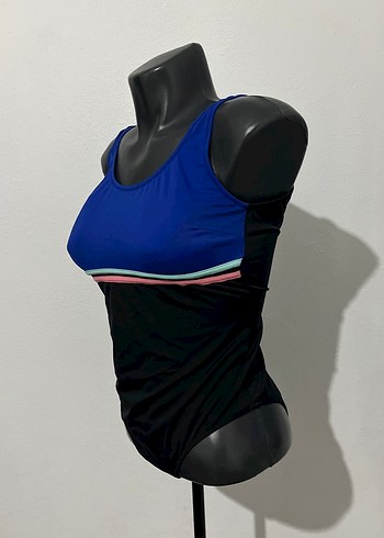 Kadın Lacivert  Mini Mayo - Görsel 3