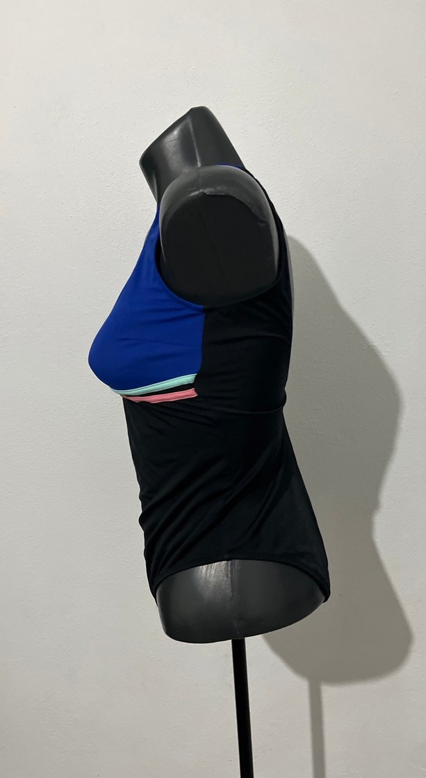 Kadın Lacivert  Mini Mayo - Görsel 4