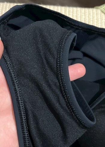 Zebra Desenli Siyah Drapeli Mini Mayo - Görsel 7