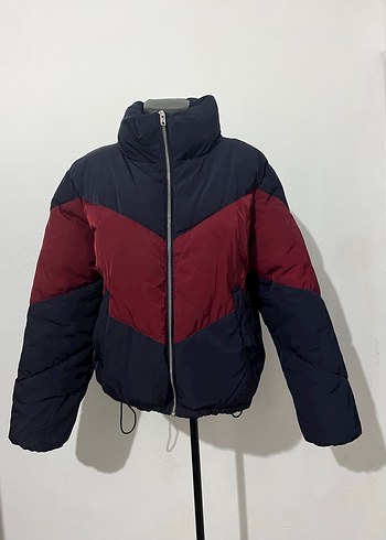 H&M mont lacivert bordo rengi - Görsel 2