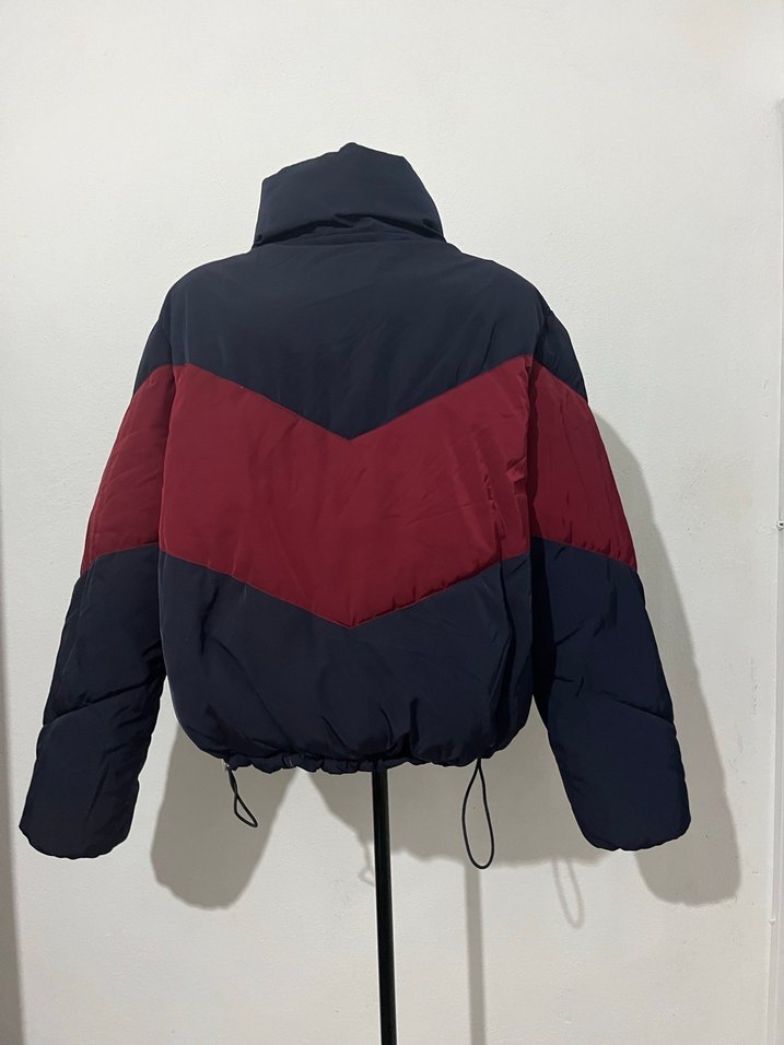 H&M mont lacivert bordo rengi - Görsel 4