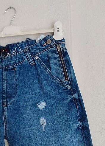 l Beden lacivert Renk KADİN PANTOLON JEANS
