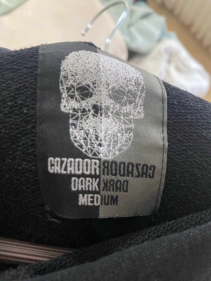 Siyah Erkek Kapüşonlu Sweatshirt - CAZADOR - Görsel 2