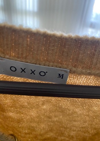 Bej V Yaka Triko Kadın Kazak - Görsel 2