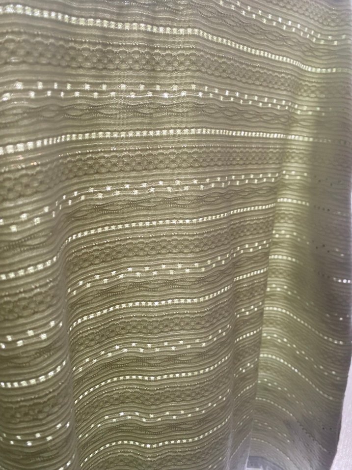 Bej Kadın Kısa Kollu Triko Tişört - Görsel 4