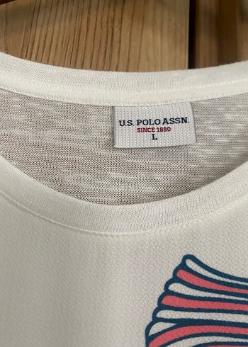 Polo Beyaz Kadın Tişört - Görsel 2