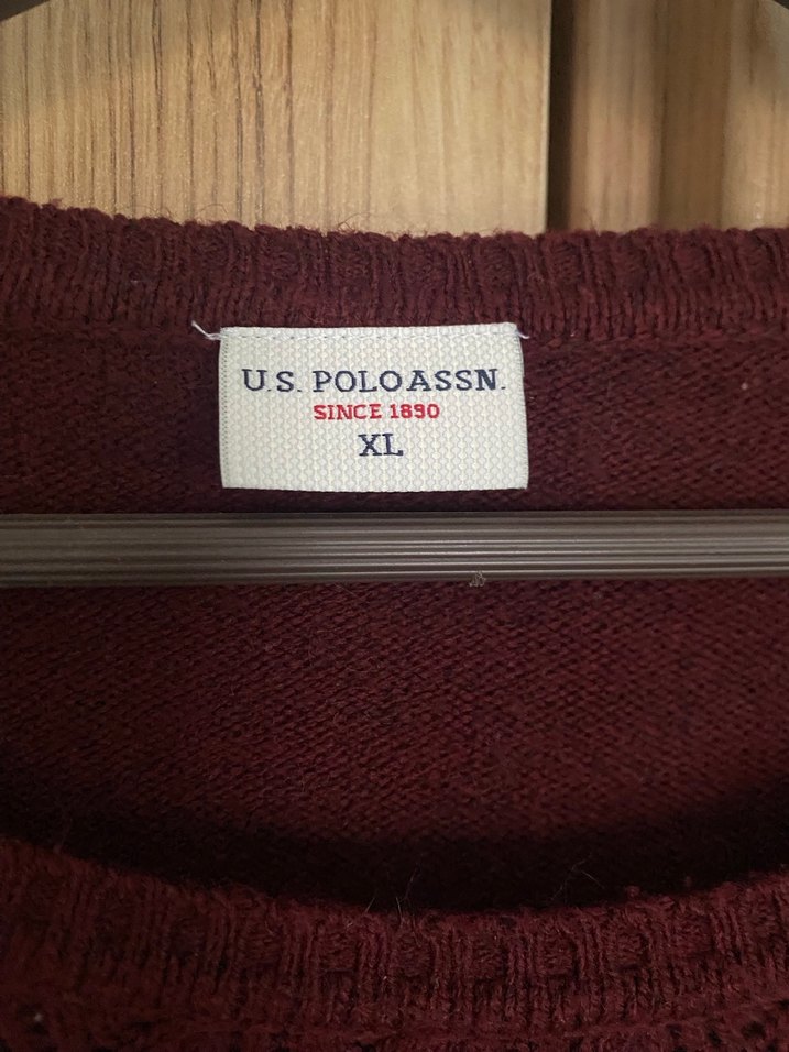 Polo Bordo Triko Kazak - Görsel 3