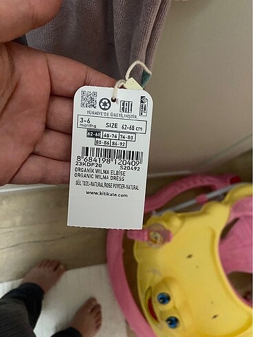 KitiKate Kitikate kız bebek elbise
