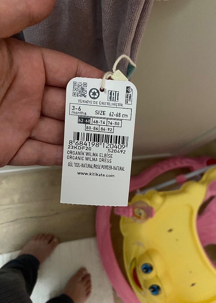 Kitikate kız bebek elbise - Görsel 2