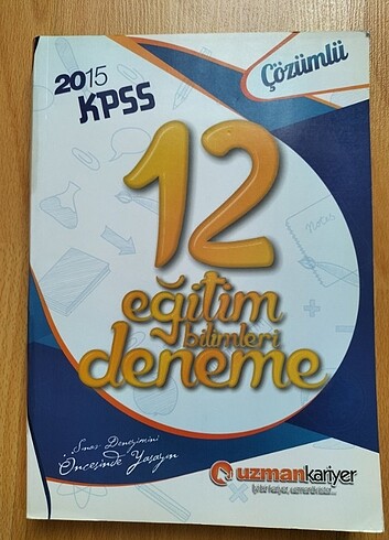 uzman kariyer eğitim bilimleri deneme