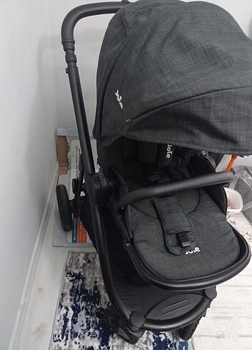 Katlanır çift taraflı bebek arabası - Görsel 8