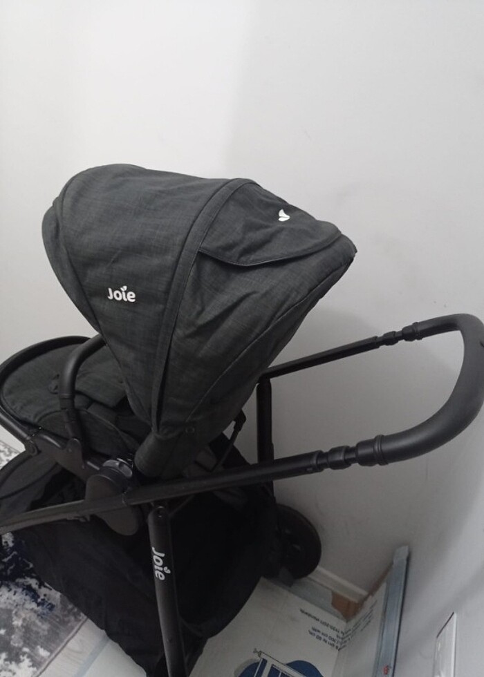 Katlanır çift taraflı bebek arabası - Görsel 5