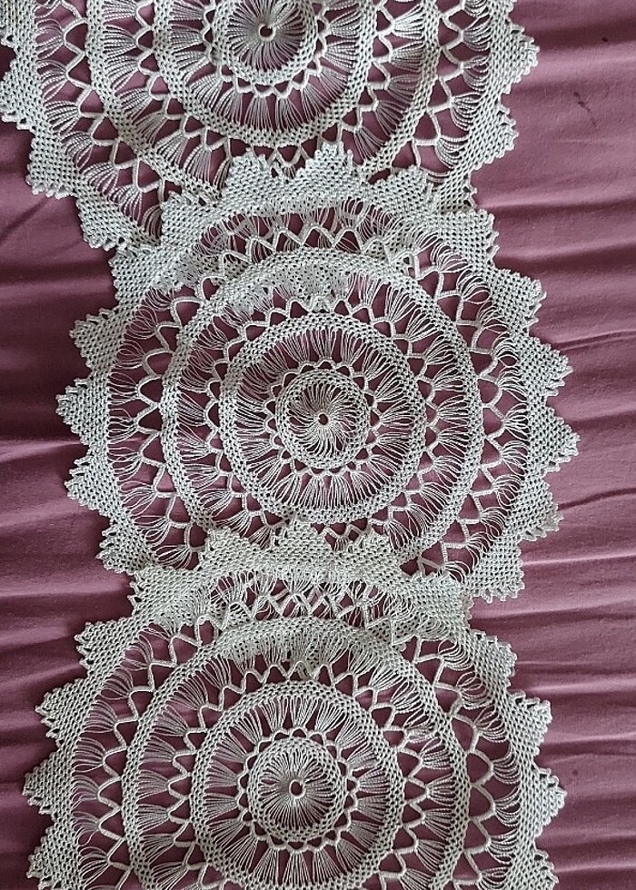 Dantel sehpa takımı - Görsel 2