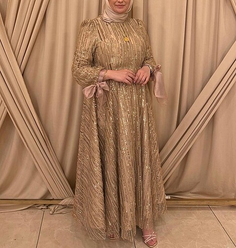 Gold Abiye