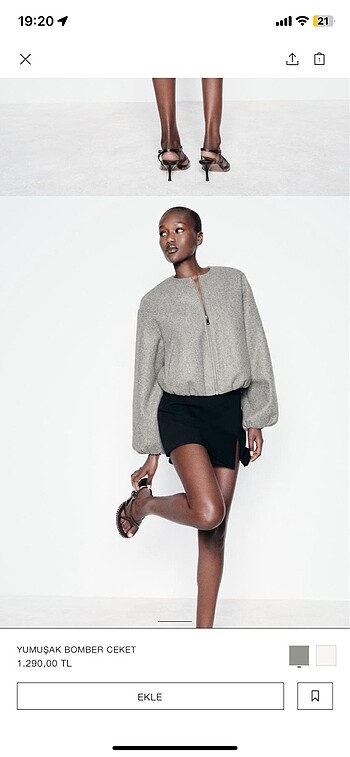 Zara Bomber ceket
