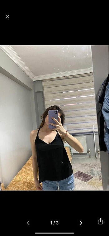 Askılı bluz