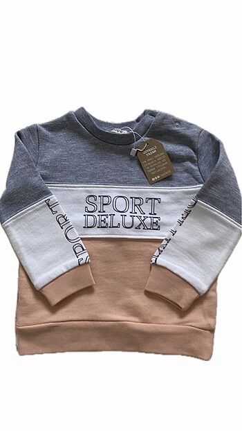 Panço kız bebek sweatshirt
