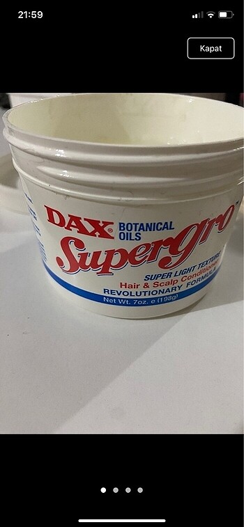  Beden Dax supergro