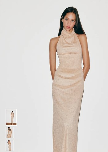 Zara İsiltili Korse Elbise