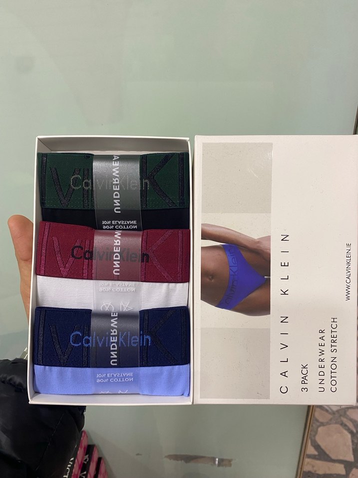 Calvin Klein Erkek Çok Renkli Boxer 3'lü - Görsel 2