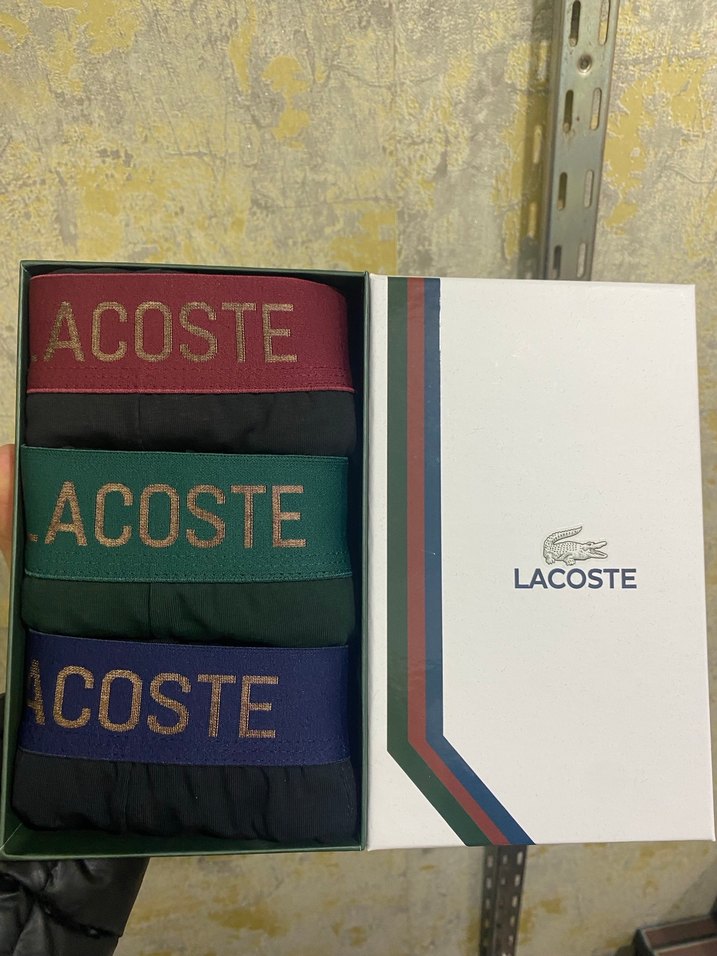 Lacoste Çok Renkli Erkek Boxer Seti - Görsel 2