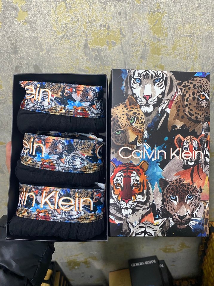 Calvin Klein Erkek Mini Baskılı Boxer - Görsel 2