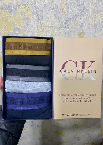 Calvin Klein Erkek Baskılı Boxer Seti - Görsel 2