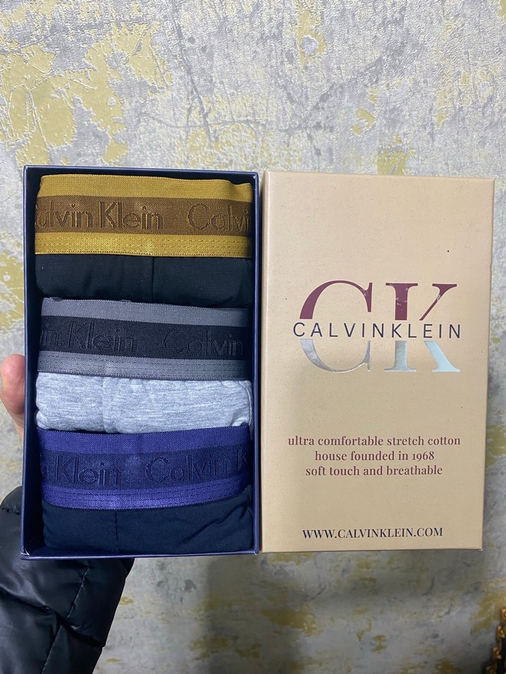 Calvin Klein Erkek Baskılı Boxer Seti - Görsel 2