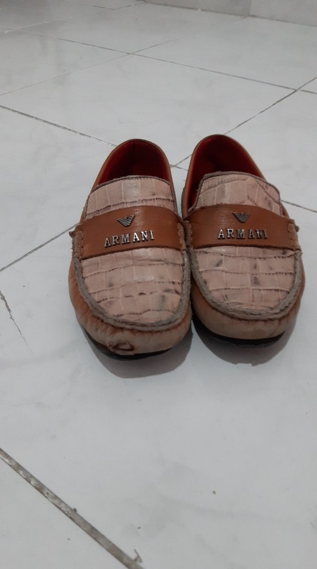 Erkek Çocuk Kahverengi Deri Loafer Ayakkabı - Görsel 2