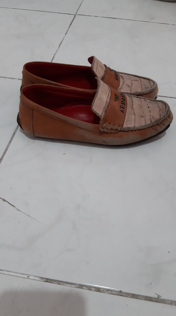 Erkek Çocuk Kahverengi Deri Loafer Ayakkabı - Görsel 3