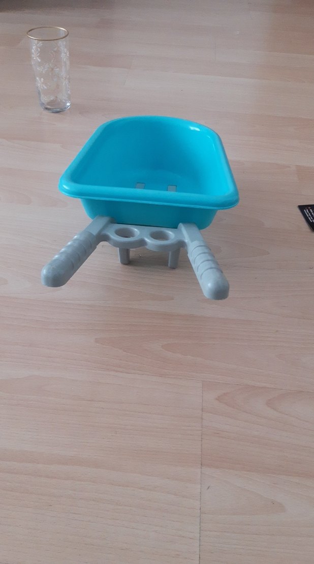 Mavi Çocuk Su Oyuncağı El Arabası - Görsel 3