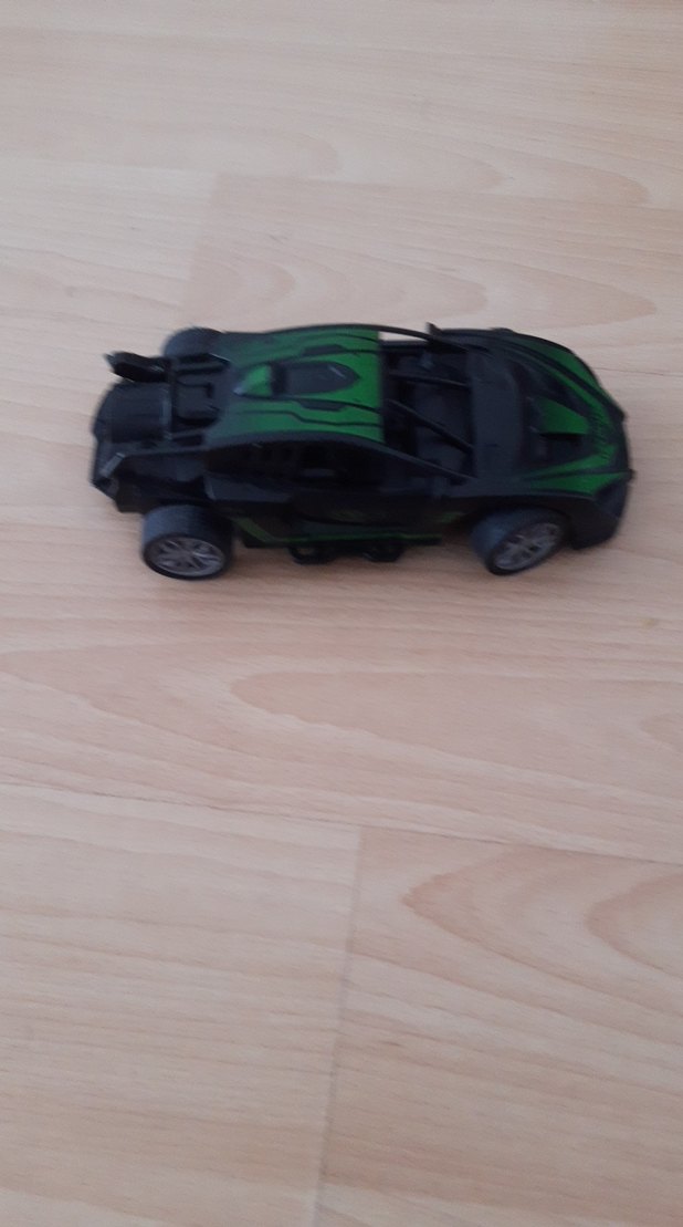 Koyu Yeşil Oyuncak Araba - Görsel 2