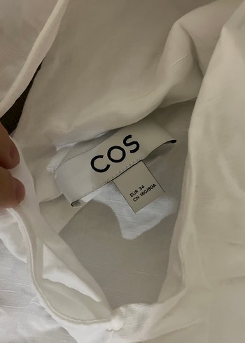 Beyaz keten bluz - Görsel 2