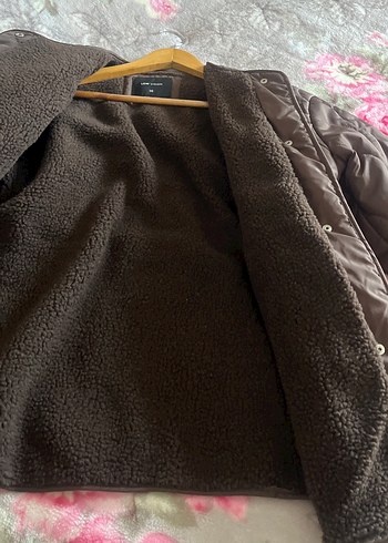 Düğmeli Kahverengi Kadın mont - Görsel 3