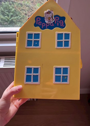 Sarı Peppa Pig Oyuncak Ev