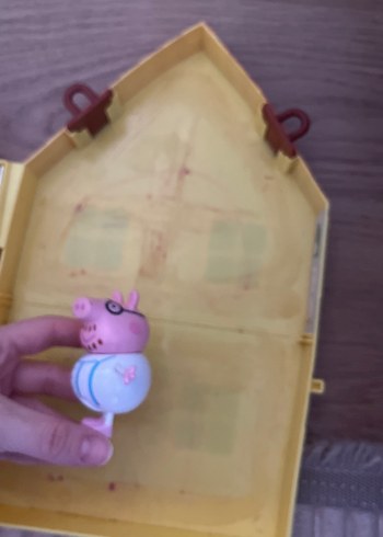 Sarı Peppa Pig Oyuncak Ev - Görsel 4
