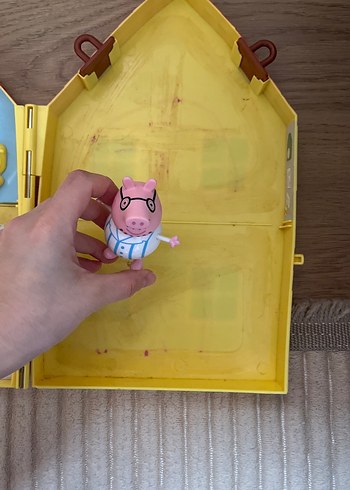 Sarı Peppa Pig Oyuncak Ev - Görsel 5