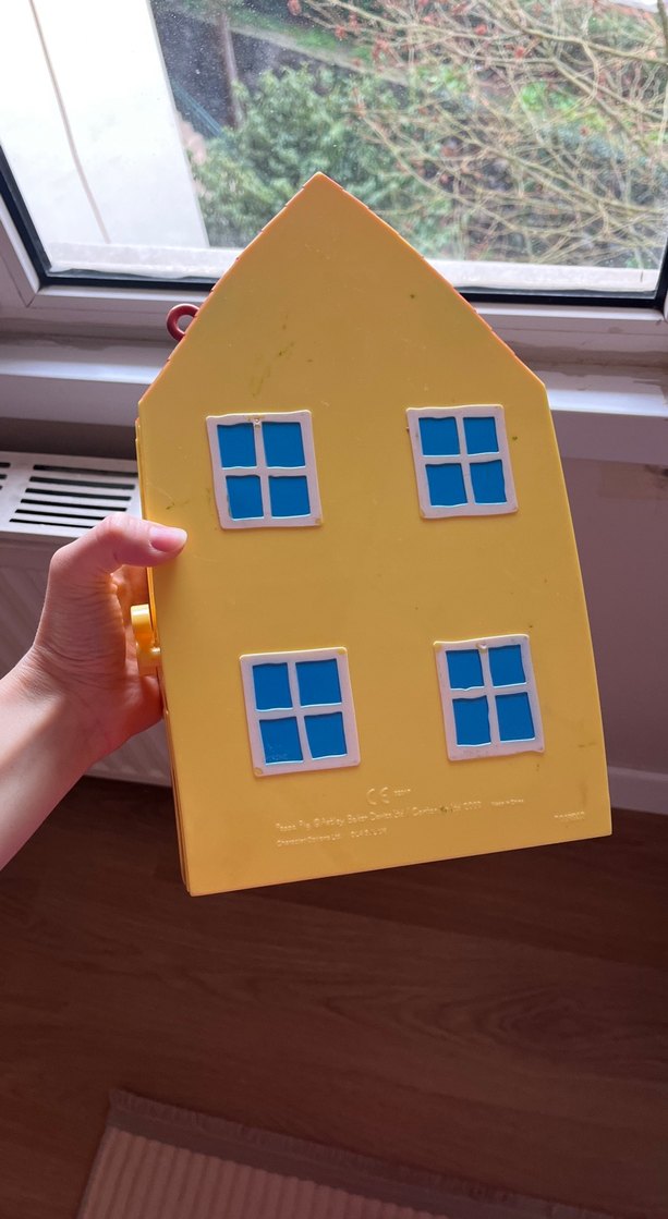 Sarı Peppa Pig Oyuncak Ev - Görsel 2