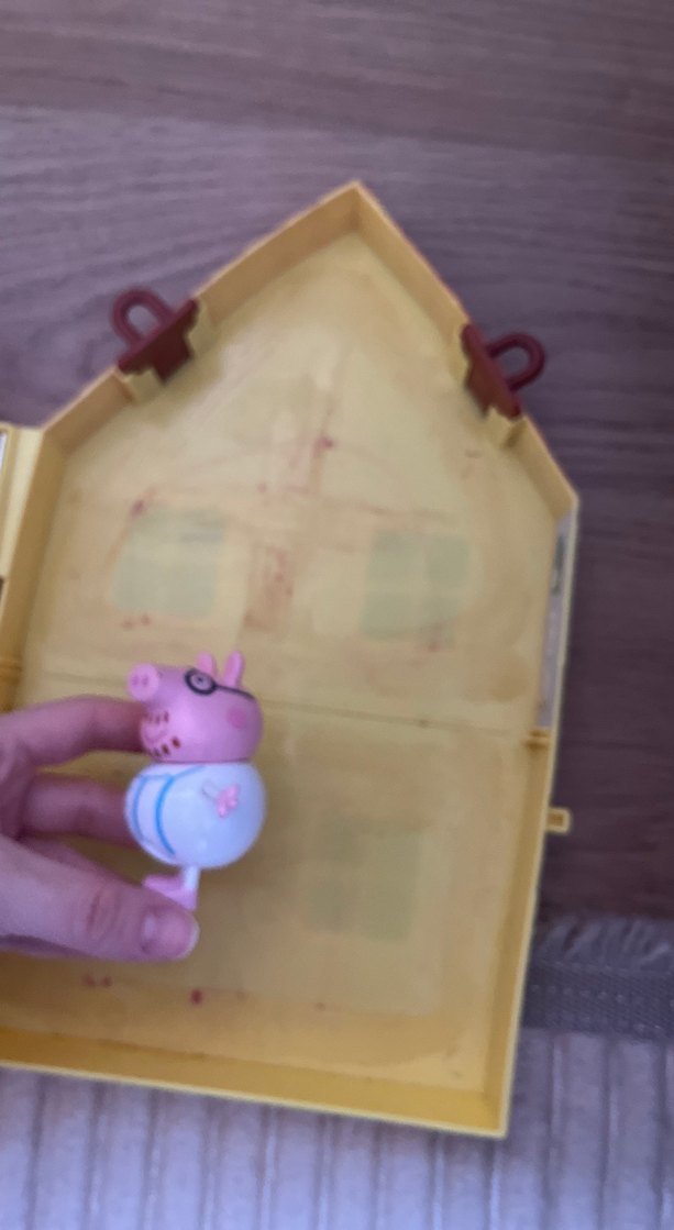 Sarı Peppa Pig Oyuncak Ev - Görsel 4