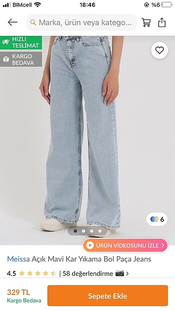 Bol paça jeans