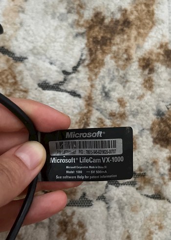 Microsoft lifecam VX-1000 - Görsel 2