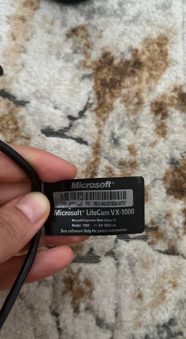 Microsoft lifecam VX-1000 - Görsel 2