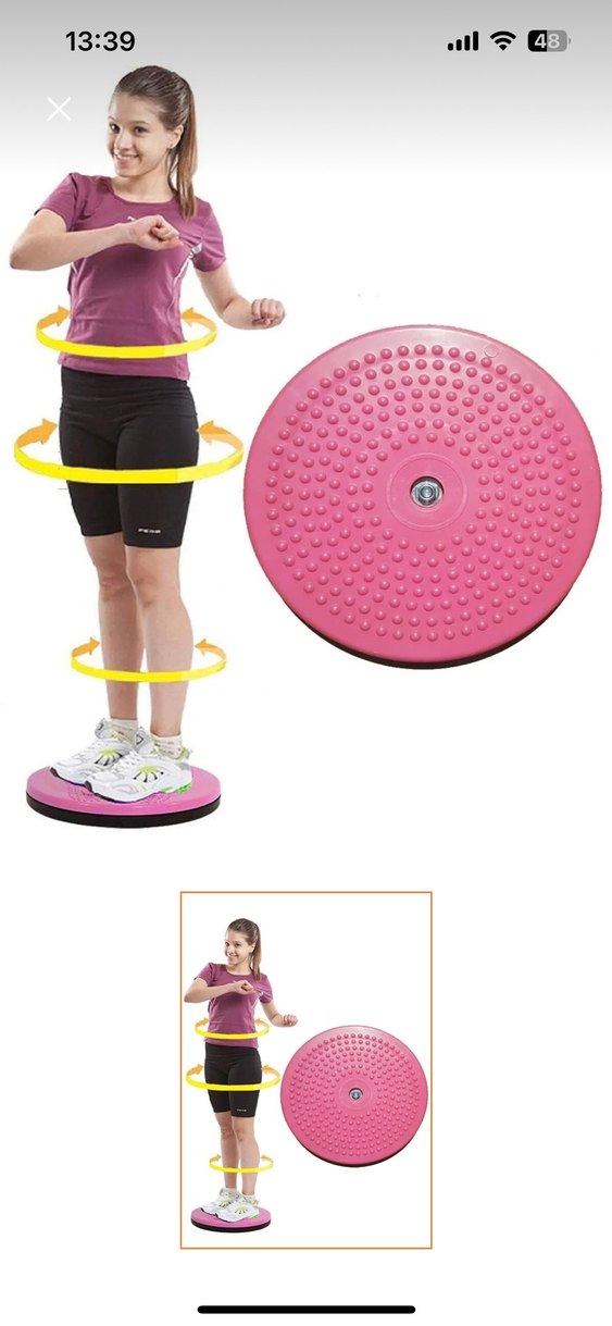 Fitness ekipmanı( bel inceltici) - Görsel 2